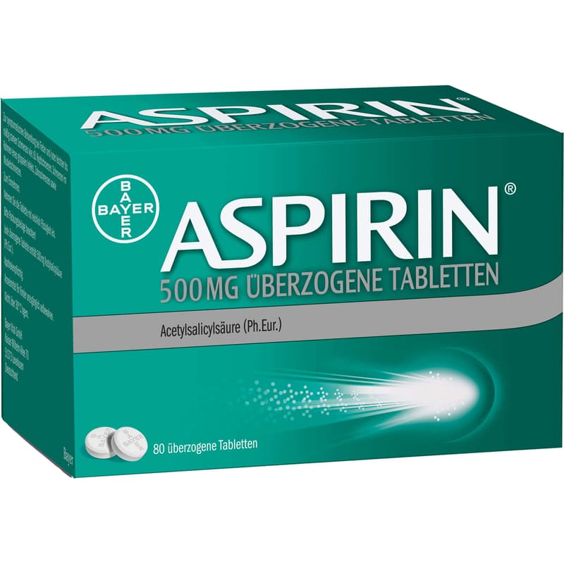 ASPIRIN 500 mg coated tablets