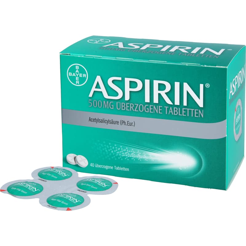 ASPIRIN 500 mg coated tablets