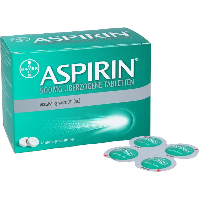 ASPIRIN 500 mg coated tablets