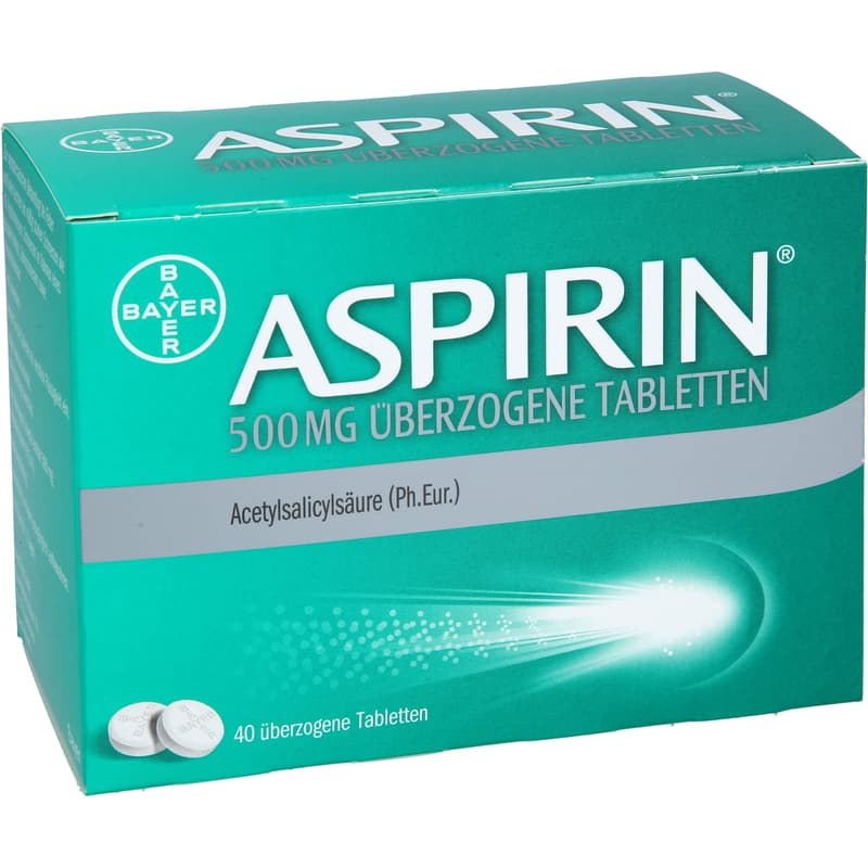 ASPIRIN 500 mg coated tablets