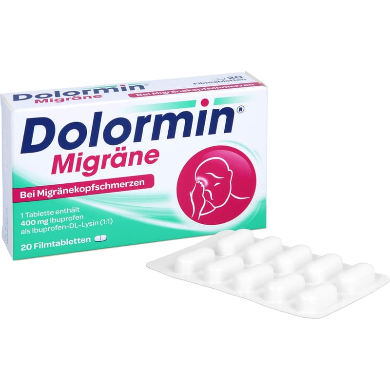 DOLORMIN Migraine film-coated tablets