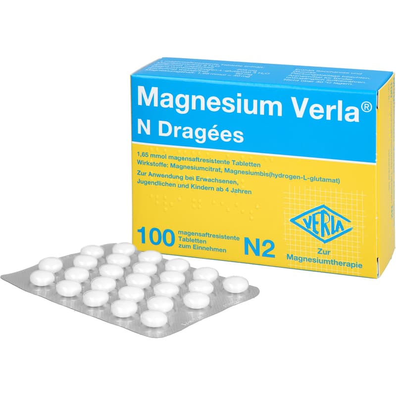 MAGNESIUM VERLA N Coated Tablets