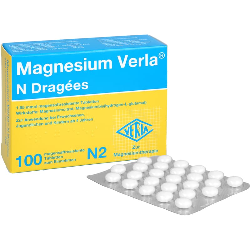 MAGNESIUM VERLA N Coated Tablets