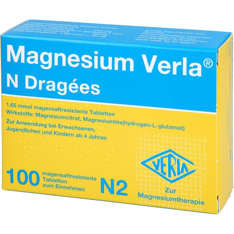 MAGNESIUM VERLA N Coated Tablets