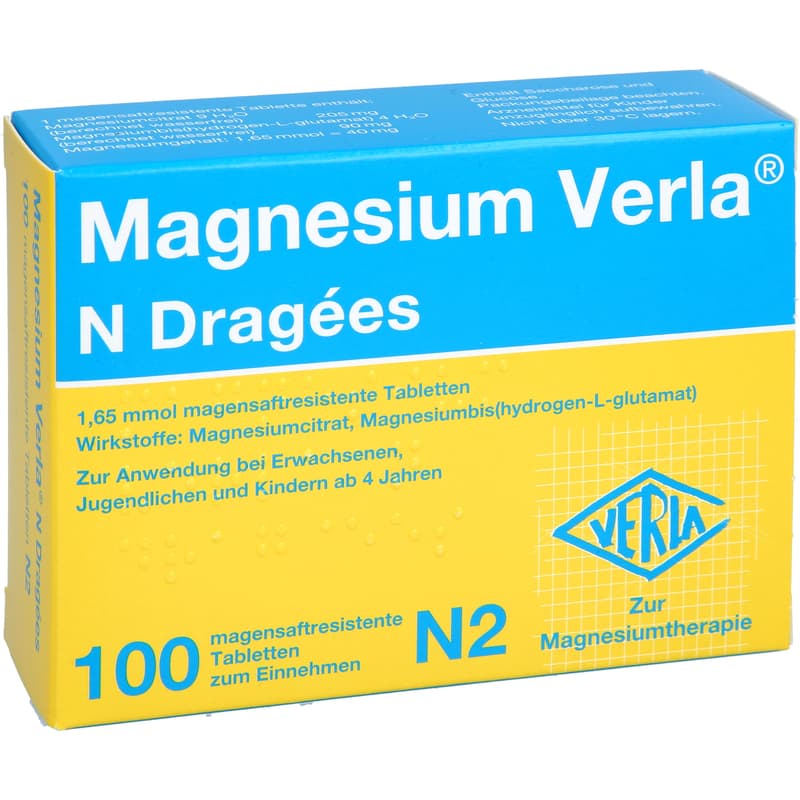 MAGNESIUM VERLA N Coated Tablets