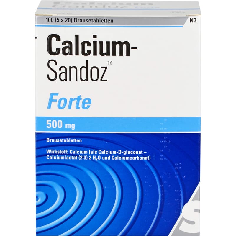CALCIUM SANDOZ forte Brausetabletten