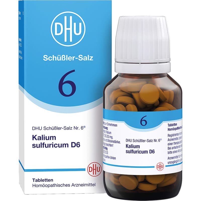 BIOCHEMIE DHU 6 Kalium sulfuricum D 6 Tablets
