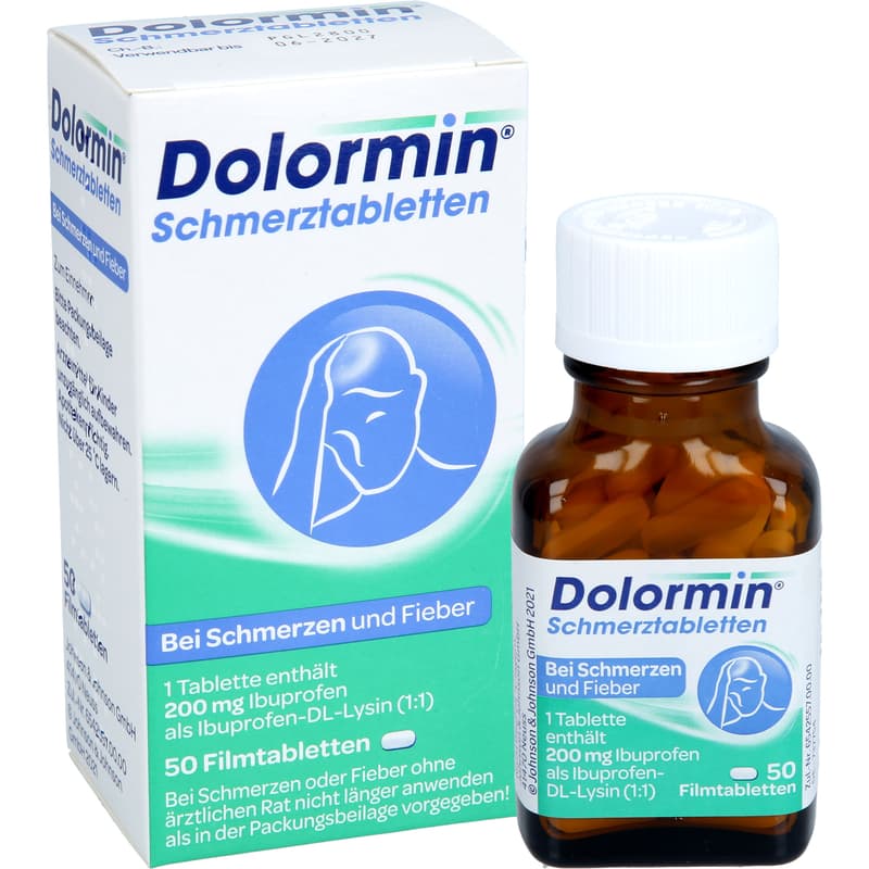 DOLORMIN film-coated tablets
