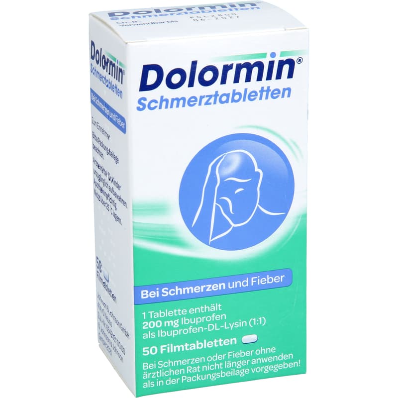 DOLORMIN film-coated tablets