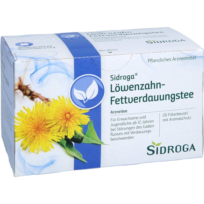 SIDROGA Löwenzahn Tee Filterbeutel