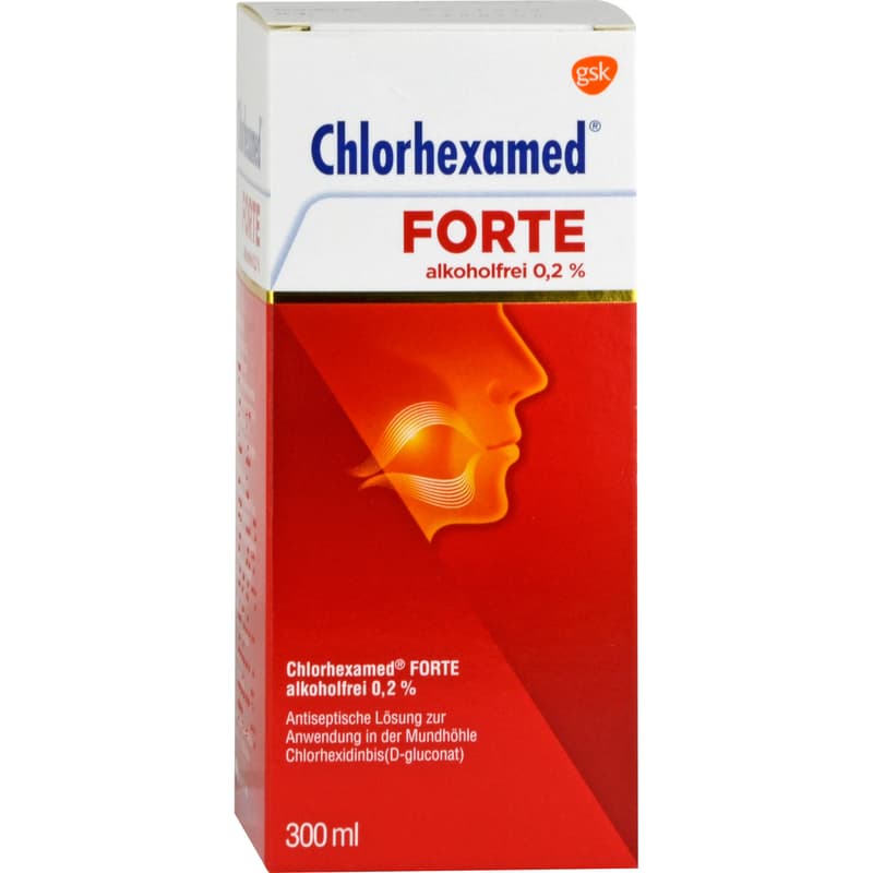 CHLORHEXAMED FORTE alcohol-free 0.2% solution