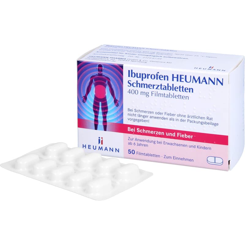 IBUPROFEN Heumann Pain Tablets 400 mg