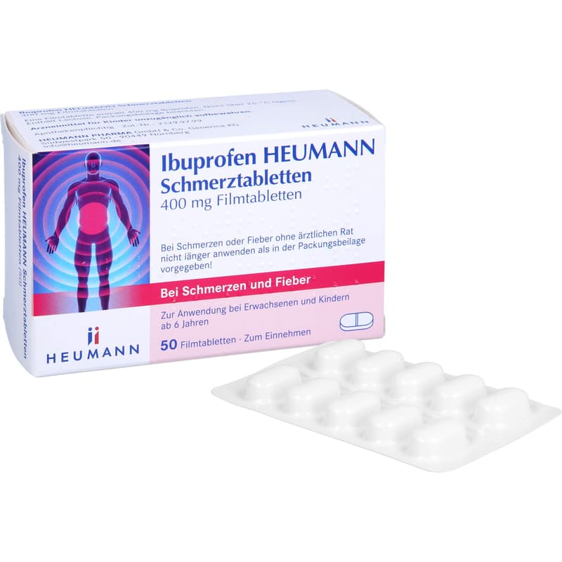 IBUPROFEN Heumann Pain Tablets 400 mg