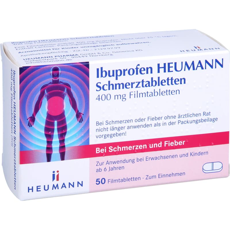 IBUPROFEN Heumann Pain Tablets 400 mg