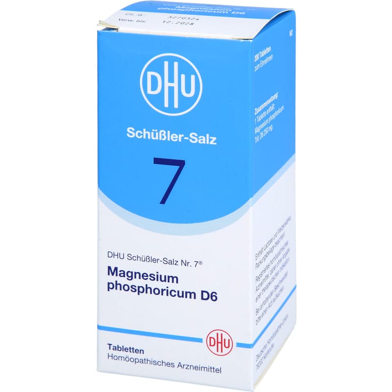BIOCHEMIE DHU 7 Magnesium phosphoricum D 6 Tabl.