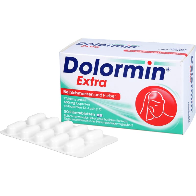 DOLORMIN extra film-coated tablets