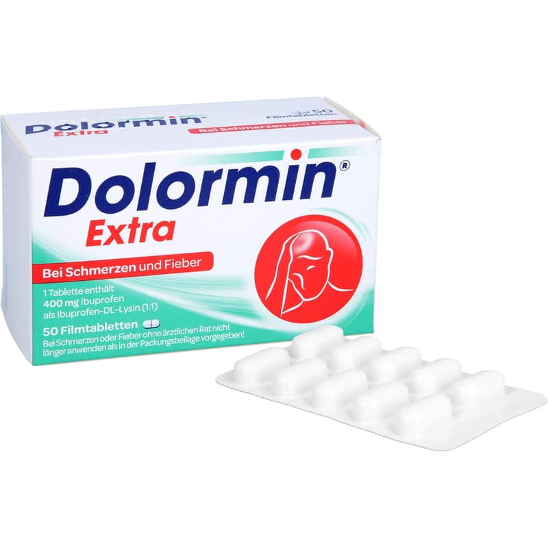 DOLORMIN extra film-coated tablets