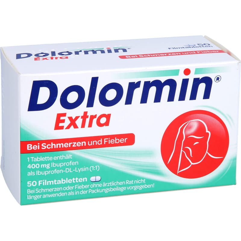 DOLORMIN extra film-coated tablets