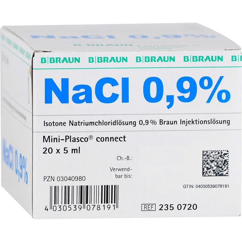 Saline solution 0.9% Miniplasco connect