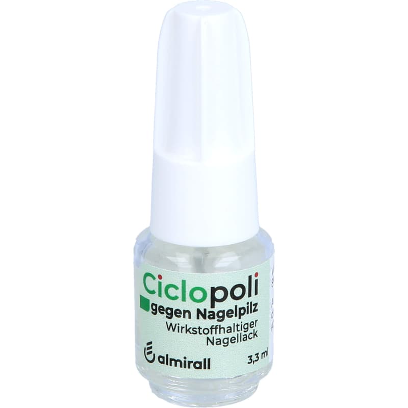 CICLOPOLI against nail fungus active ingredient nail polish