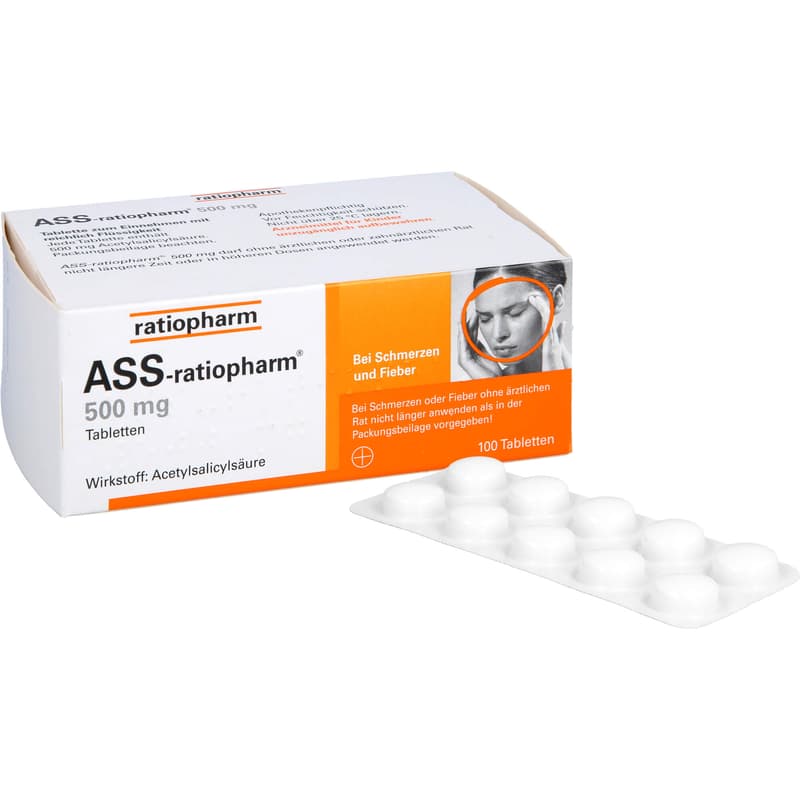 ASS-ratiopharm 500 mg Tabletten