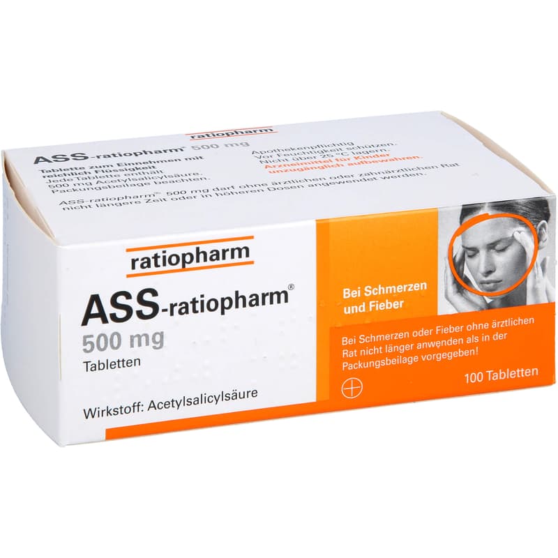 ASS-ratiopharm 500 mg Tabletten