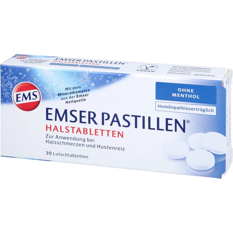 EMSER Pastillen ohne Menthol