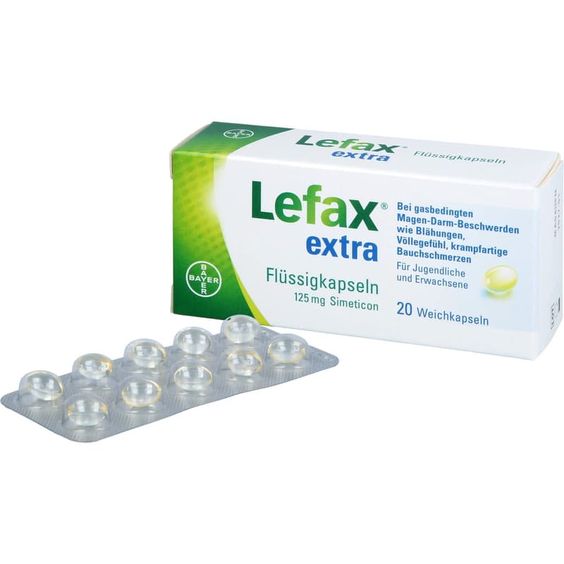 LEFAX extra liquid capsules