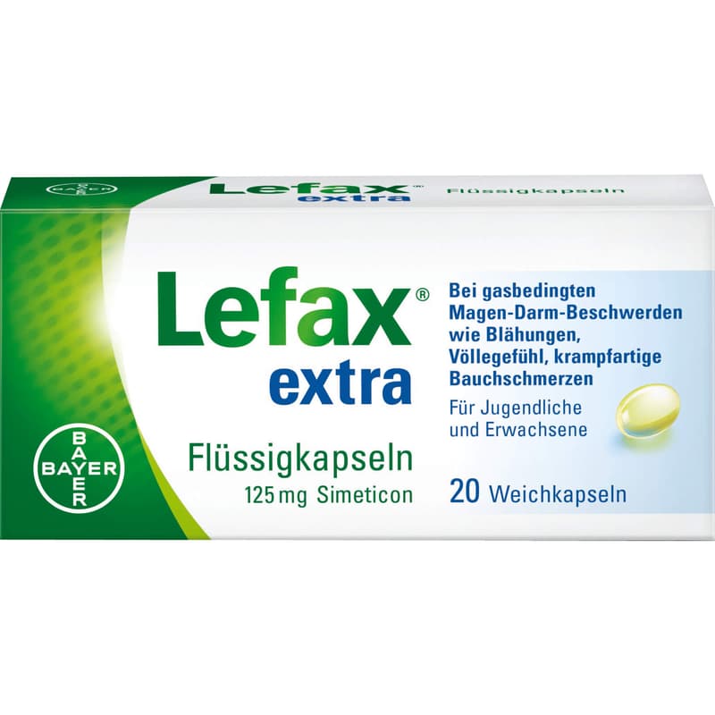 LEFAX extra liquid capsules