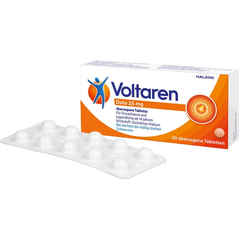 VOLTAREN Dolo 25 mg überzogene Tabletten