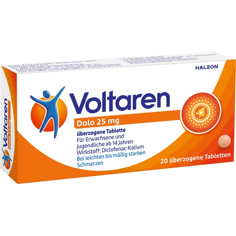 VOLTAREN Dolo 25 mg überzogene Tabletten