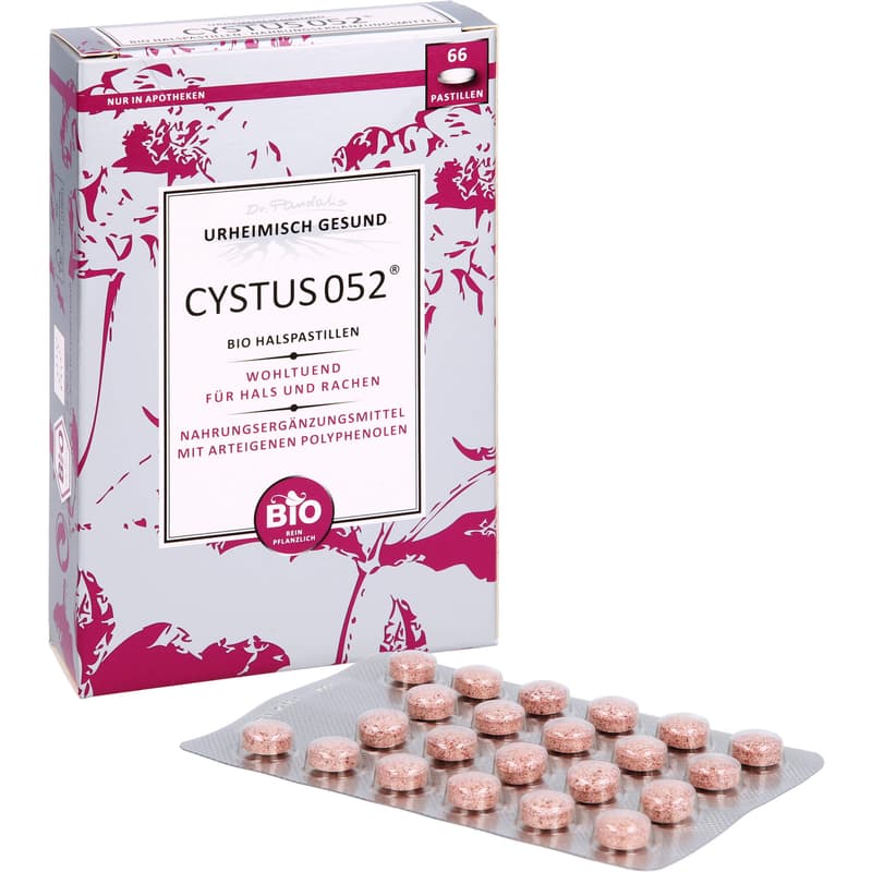 CYSTUS 052 Organic Throat Lozenges