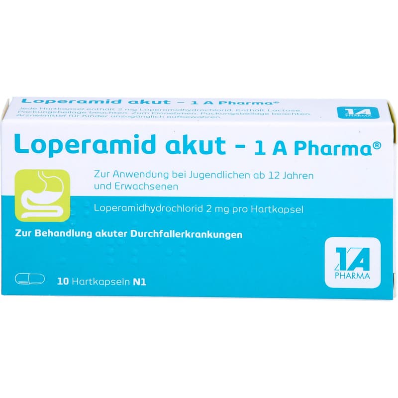 LOPERAMID akut-1A Pharma hard capsules
