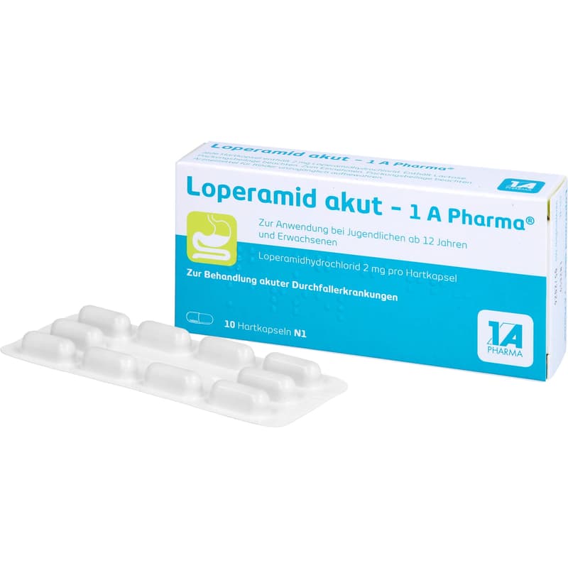 LOPERAMID akut-1A Pharma hard capsules