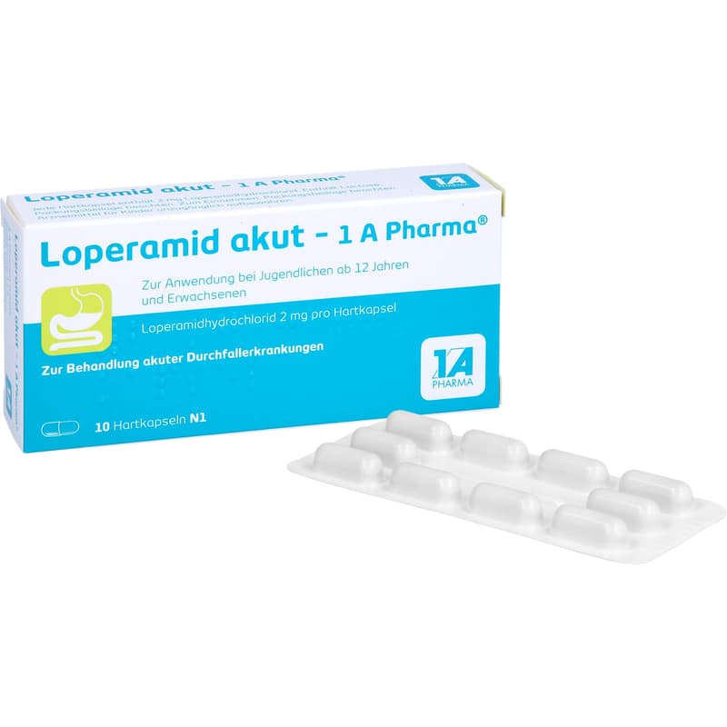 LOPERAMID akut-1A Pharma hard capsules