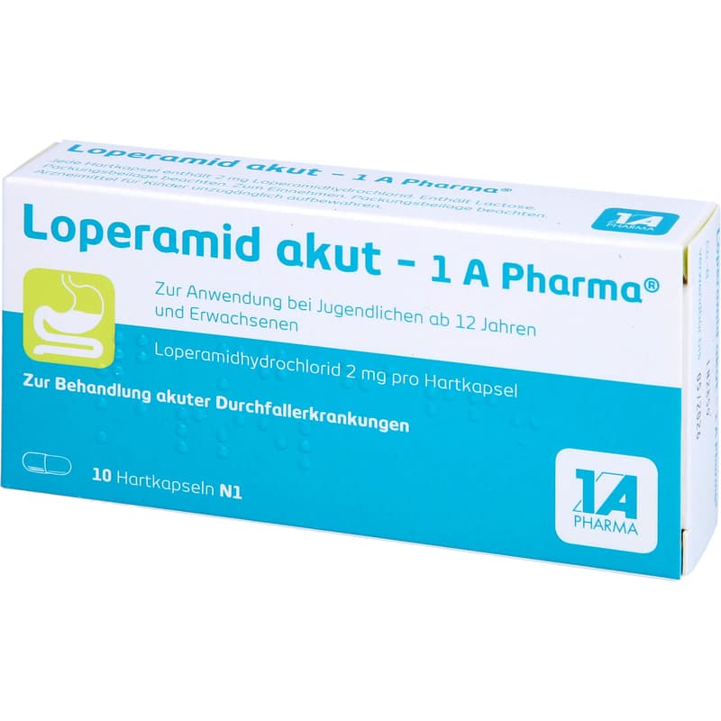 LOPERAMID akut-1A Pharma hard capsules