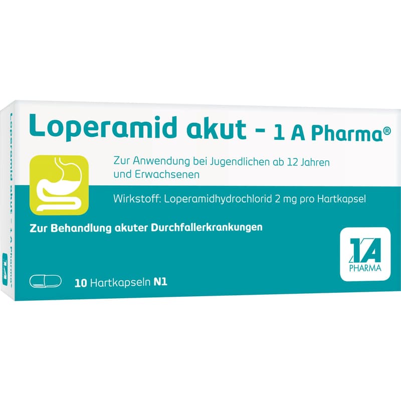 LOPERAMID akut-1A Pharma hard capsules