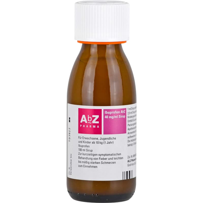 IBUPROFEN AbZ 40 mg/ml Sirup