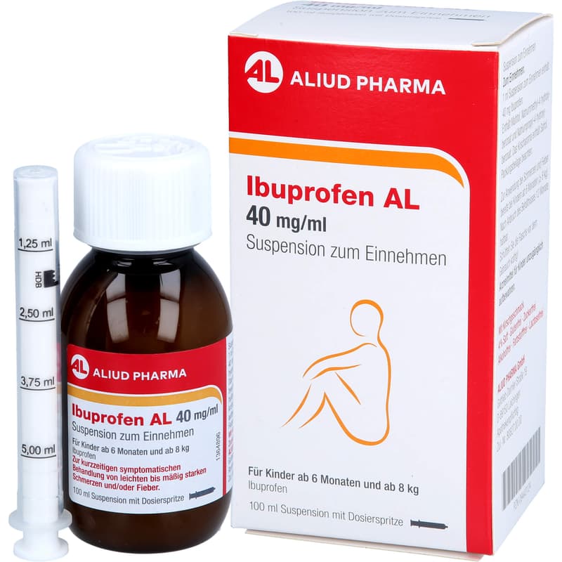 IBUPROFEN AL 40 mg/ml oral suspension