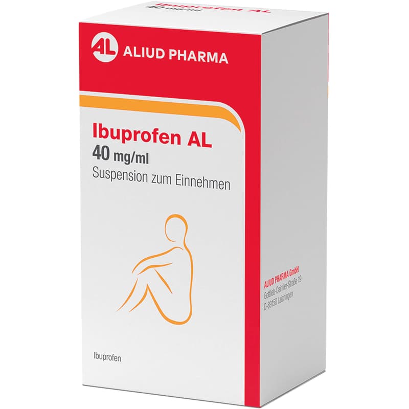 IBUPROFEN AL 40 mg/ml oral suspension