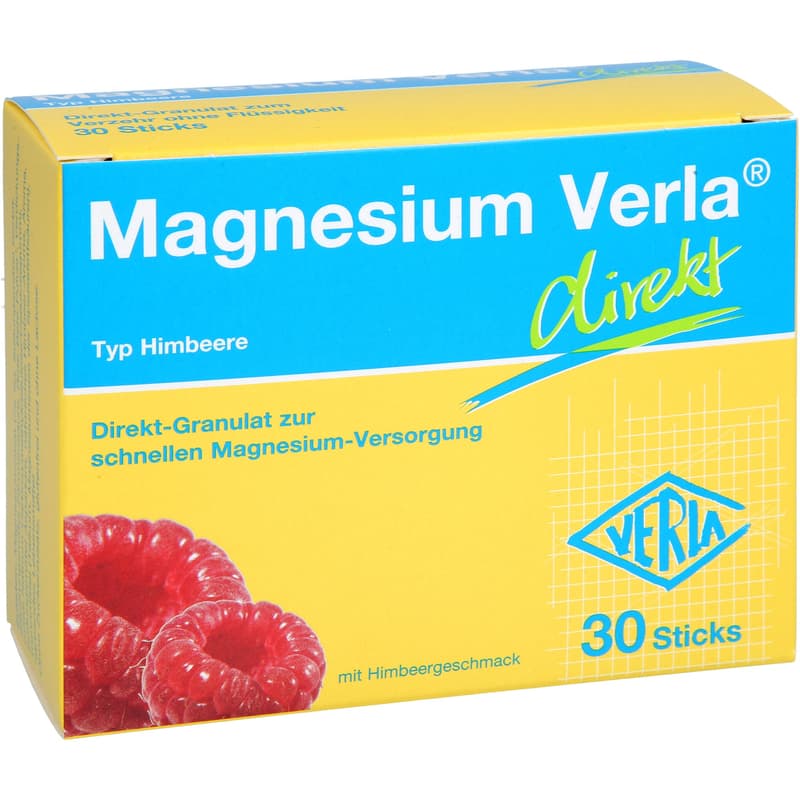MAGNESIUM VERLA direkt Himbeere Granulat