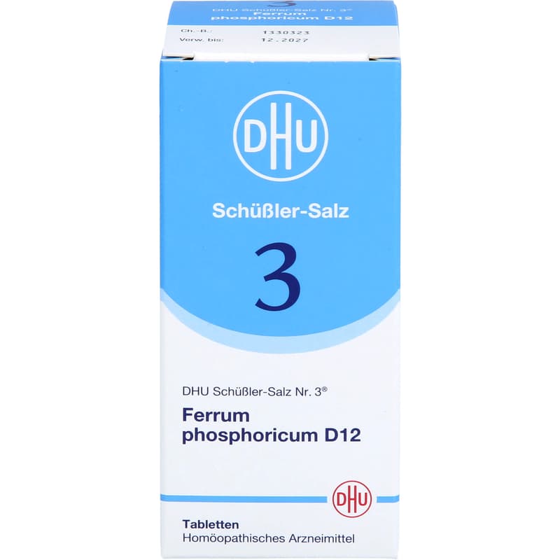 BIOCHEMIE DHU 3 Ferrum phosphoricum D 12 Tabletten