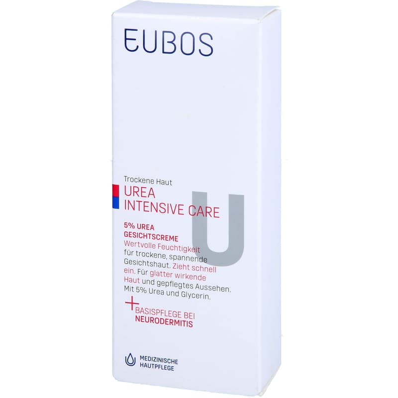 EUBOS TROCKENE Haut Urea 5% Gesichtscreme