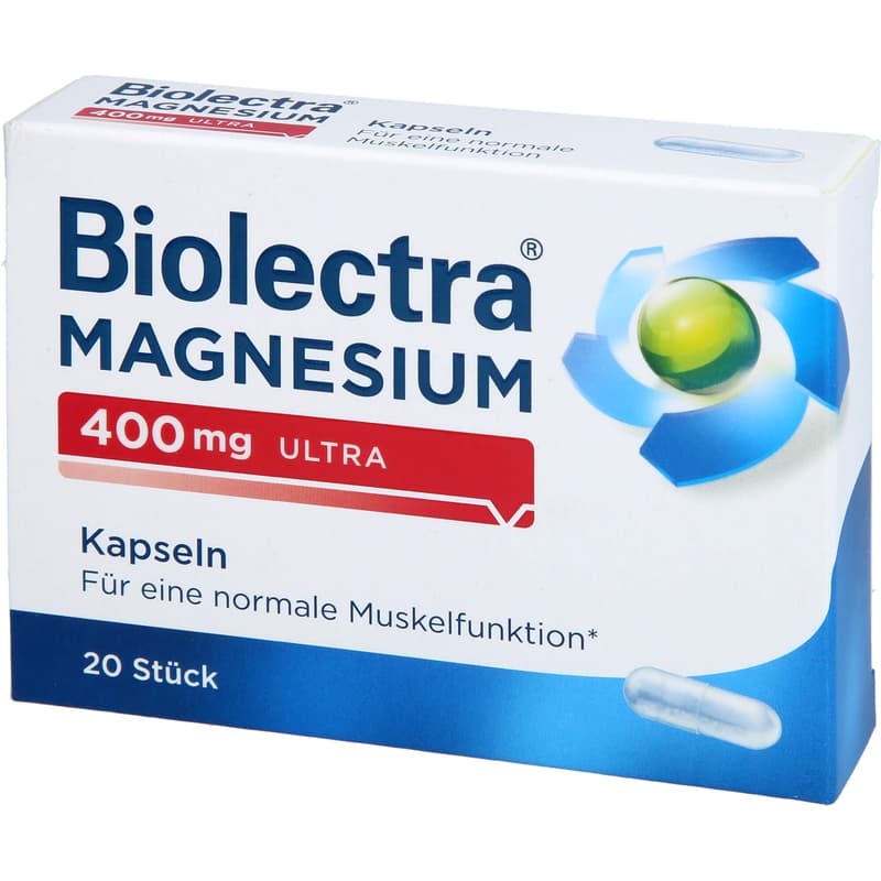 BIOLECTRA Magnesium 400 mg ultra Kapseln