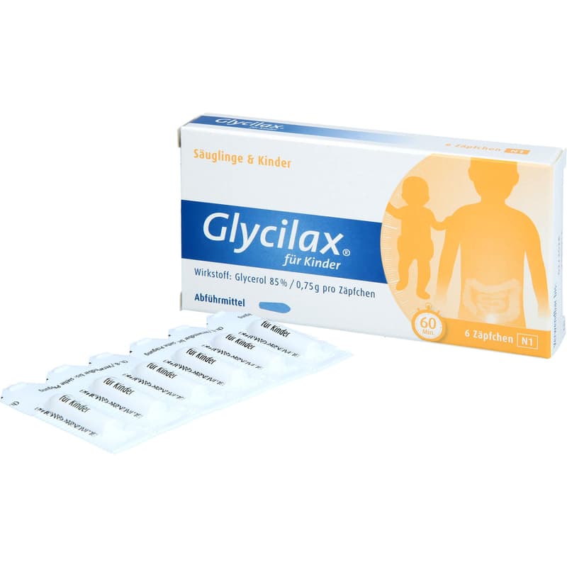 GLYCILAX Suppositories for children