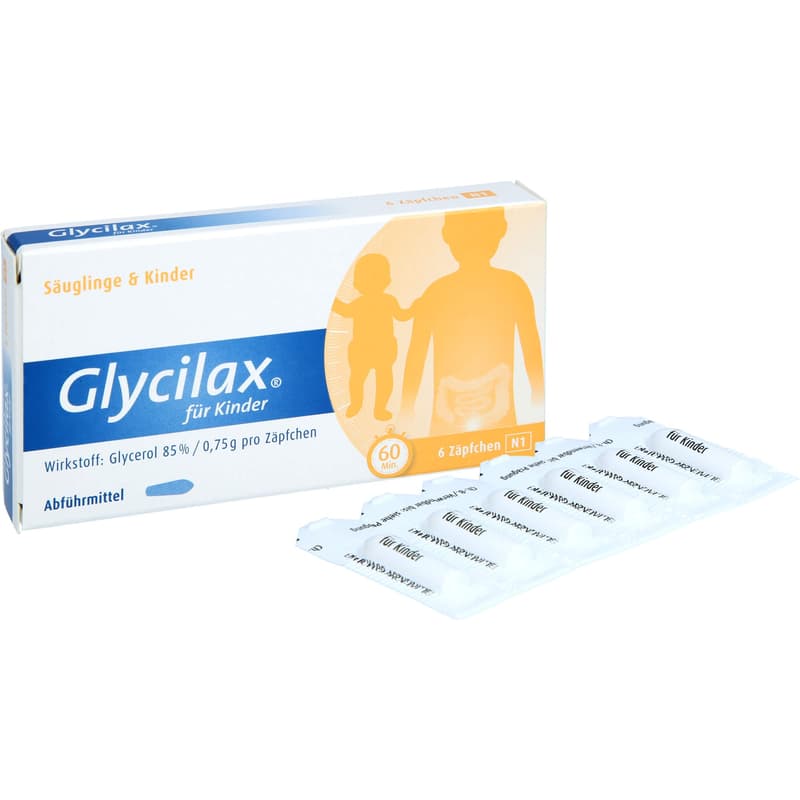 GLYCILAX Suppositories for children