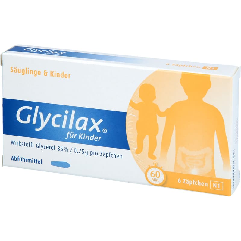 GLYCILAX Suppositories for children