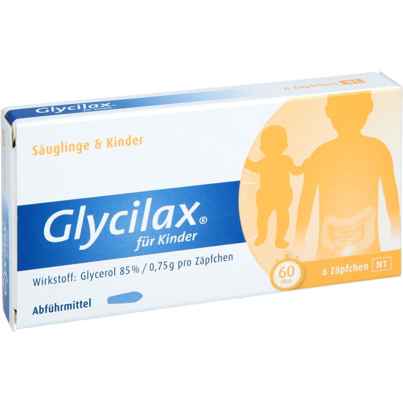 GLYCILAX Suppositories for children