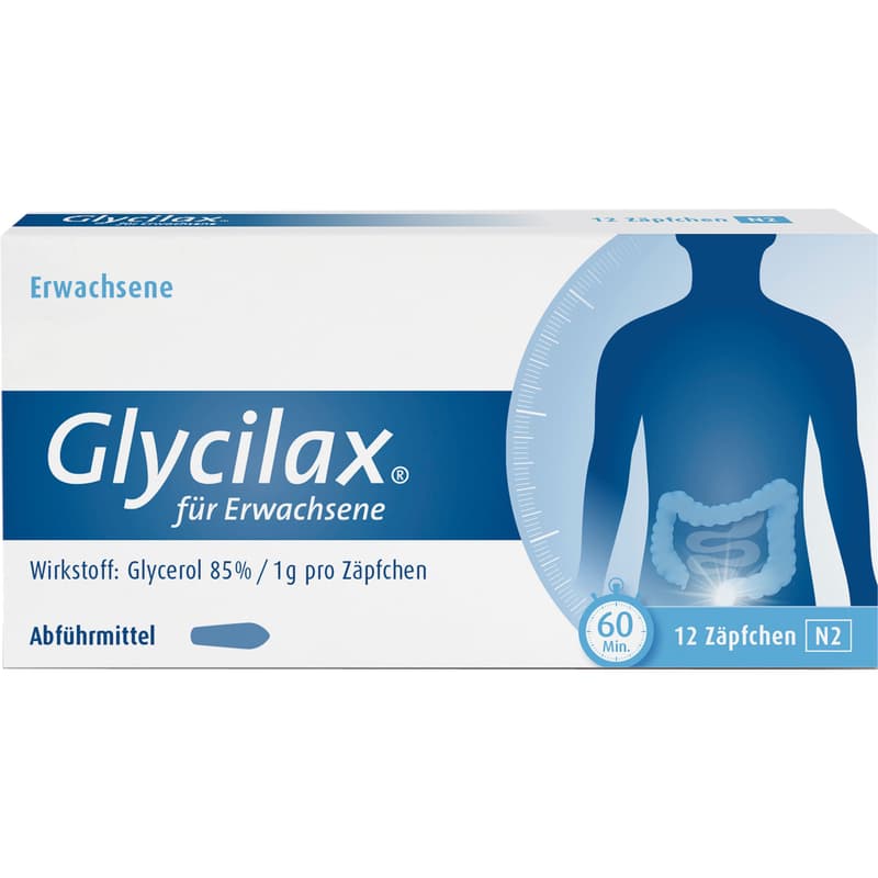 GLYCILAX Suppositories for adults