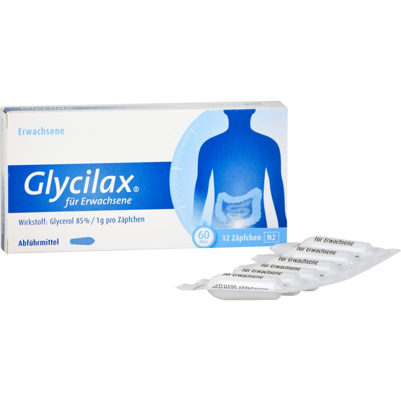 GLYCILAX Suppositories for adults